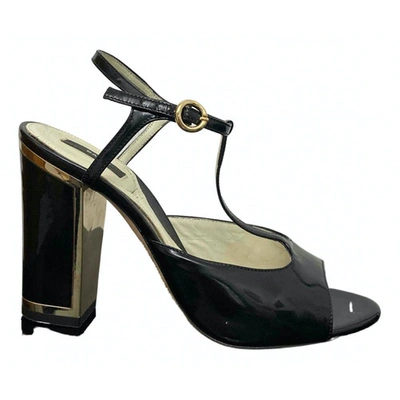 Pre-owned Bally Leather Sandals In Black