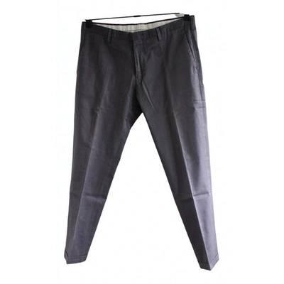 Pre-owned Paul Smith Trousers In Grey