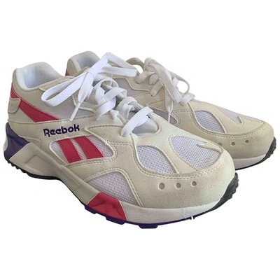 Pre-owned Reebok Low Trainers In White