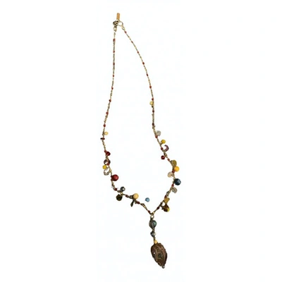 Pre-owned Etro Necklace In Multicolour