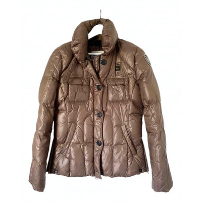 Pre-owned Blauer Brown Polyester Jacket
