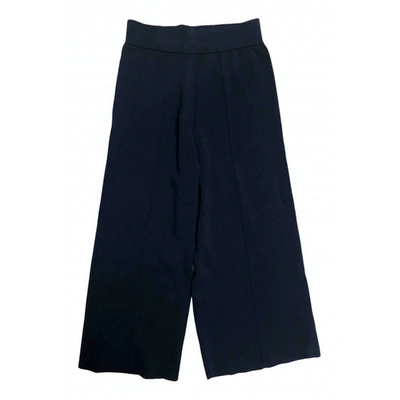 Pre-owned Filippa K Large Trousers In Navy