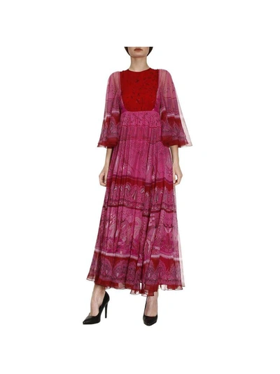 sachin and babi light blue dress Purple Bat Print Casual Dress Halloween Pattern Streetwear Dresses V Neck  Festival Chiffon Dress Long Sleeve Vestido Large Size main image 1