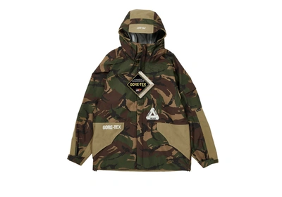 Pre-owned Palace  Gore-tex Wave-length Jacket Camo
