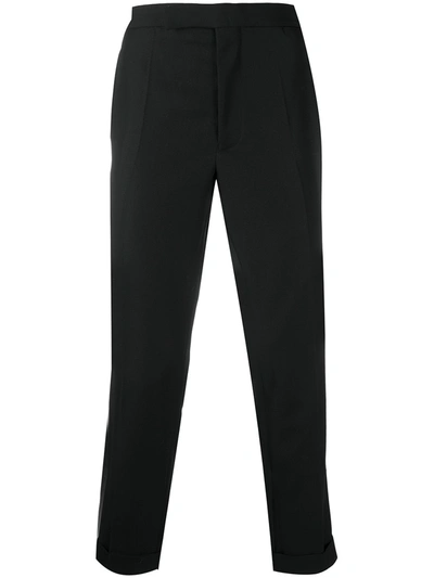 Haider Ackermann Cropped Tailored Trousers In Black