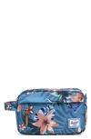 Herschel Supply Co Chapter Dopp Kit In Summer Floral Heaven Blue
