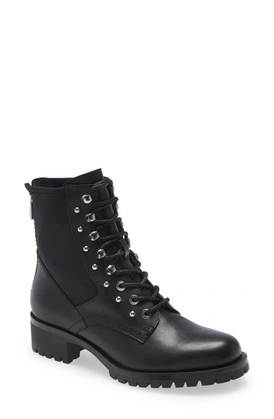 Paige Perri Lace-up Boot In Black