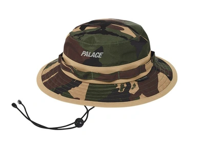 Pre-owned Palace  Gore-tex Wave-length Boonie Hat Camo