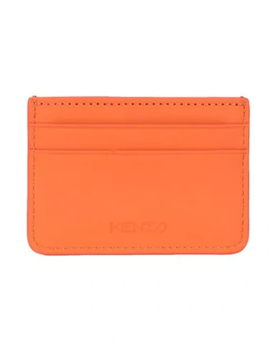 Kenzo Document Holders In Orange