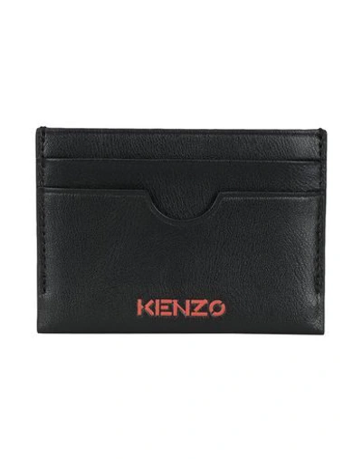 Kenzo Document Holder In Black