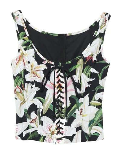 Dolce & Gabbana Tops In Black