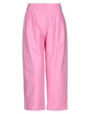 Moschino Cropped Pants In Pink