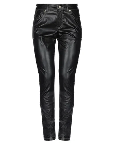 Versace Jeans Couture Pants In Black
