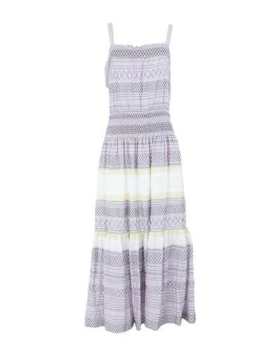 Tory Burch Long Dresses In Lilac