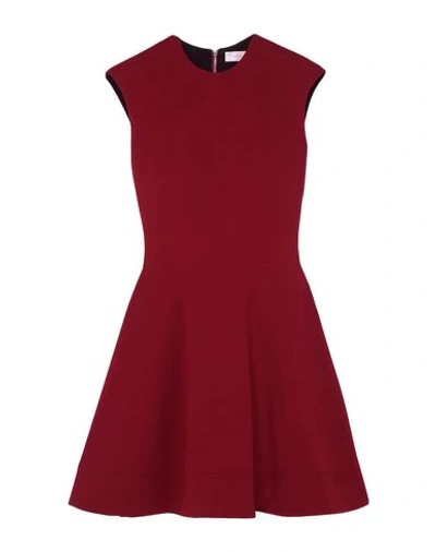 Victoria Beckham Short Dresses In Red