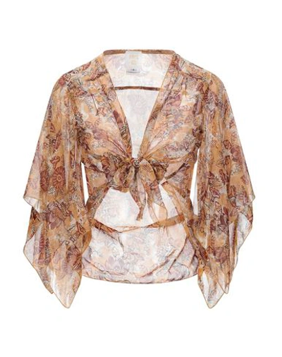 Anna Sui Shirts In Brown