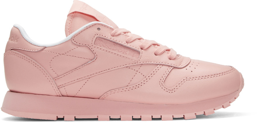 reebok pink classic