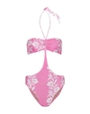 Adriana Degreas One-piece Swimsuits In Pink