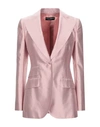 Dolce & Gabbana Sartorial Jacket In Pastel Pink