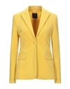 Pinko Suit Jackets In Yellow