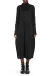 Y's Chino Overall Dress In Black
