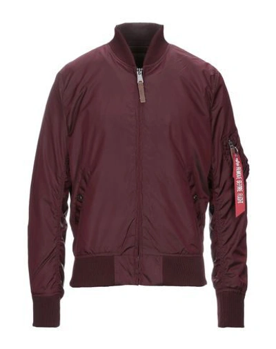 Alpha Industries Jackets In Mauve
