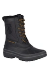 Sperry Ice Bay Tall Waterproof Snow Boot In Black