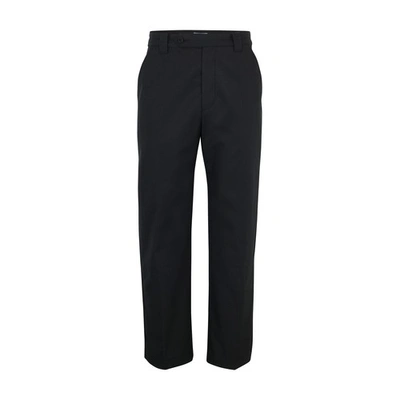 Kenzo Cropped Pants In Noir