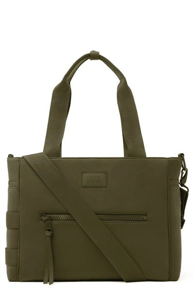 Dagne Dover Babies' Large Wade Diaper Tote In Dark Moss