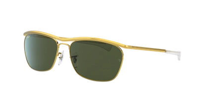 Ray Ban Olympian Ii Deluxe Green Mens Sunglasses Rb3619 919631 60