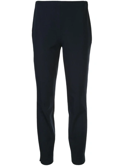 Polo Ralph Lauren Slim Fit Cropped Trousers In Blue