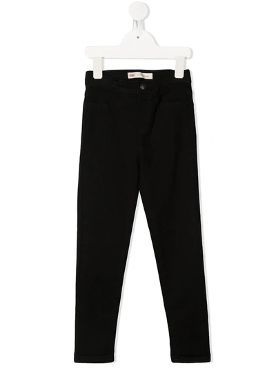 Levi's Kids' Skinny Jeans In Black