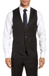 Hugo Boss Slim Fit Create Your Look Suit Separate Vest In Black