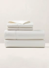 Polo Ralph Lauren Rl Organic Sateen Fitted Sheet, Twin In Polo Navy
