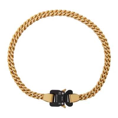 Alyx Gold & Black Cubix Chain Necklace