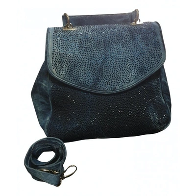 Pre-owned Mia Bag Handbag In Blue