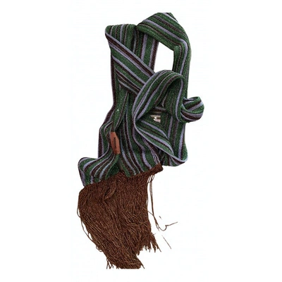 Pre-owned Missoni Scarf In Green