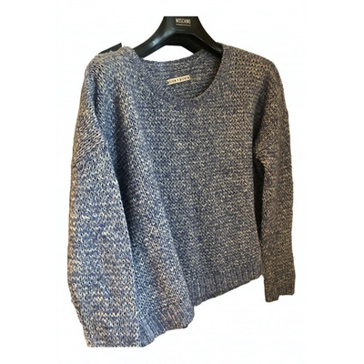 Pre-owned Alice And Olivia Jumper In Blue