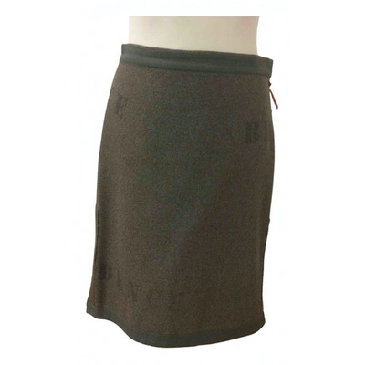 Pre-owned Paul Smith Wool Mid-length Skirt In Green