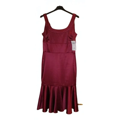 Pre-owned Donna Ida Dress In Red