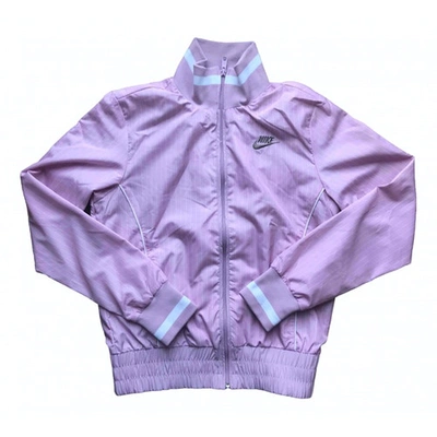 Pre-owned Nike Short Waistcoat In Pink