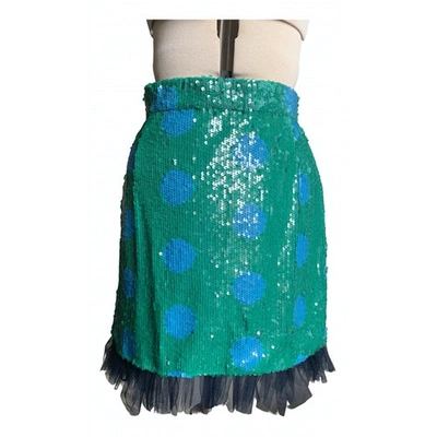 Pre-owned House Of Holland Multicolour Glitter Skirt