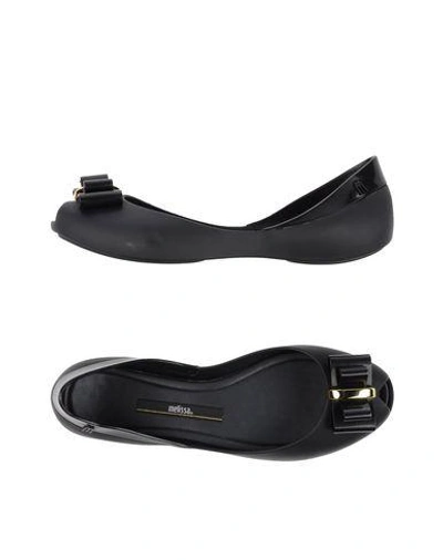 Melissa Ballet Flats In Schwarz