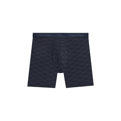 Pre-owned Kith  For Calvin Klein Classic Boxer Brief Black