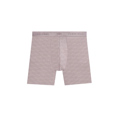 Pre-owned Kith  For Calvin Klein Classic Boxer Brief Cinder