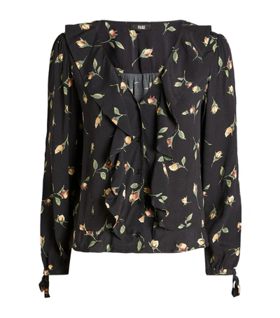 Paige Russo Floral Blouse