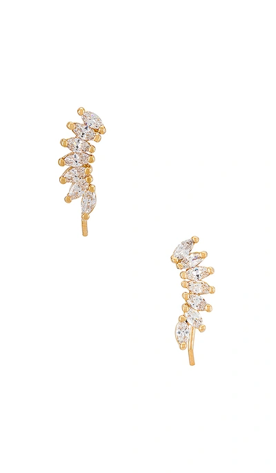 Shashi Baby Isabella Climber Earring In Gold