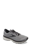 Brooks Men's Ghost 13 Running Sneakers From Finish Line In Primer Grey/pearl/black