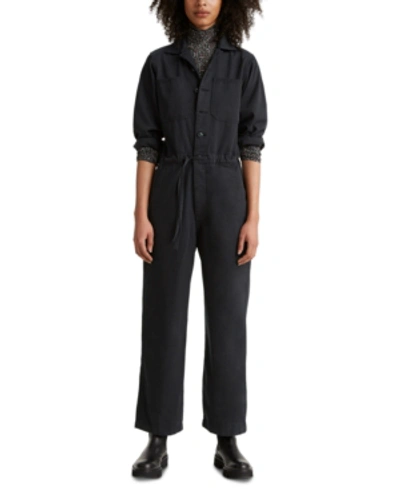 Levi's Rosie Jumpsuit In Caviar Tencel