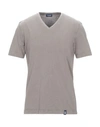 Drumohr T-shirts In Khaki